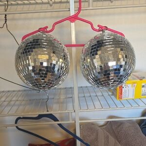 Silver Disco Ball Party Decorations